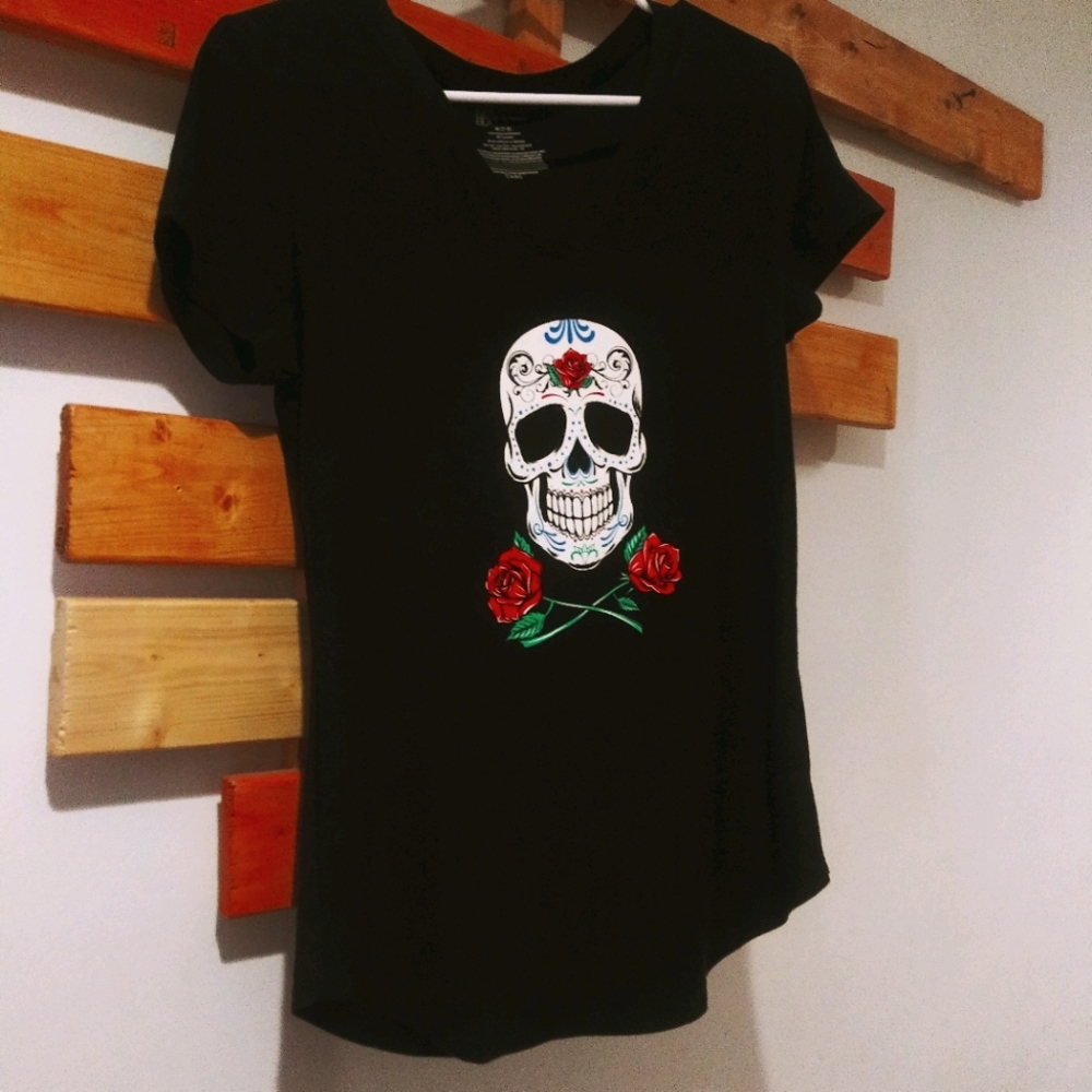 "Day of the Dead" Skull T-shirt